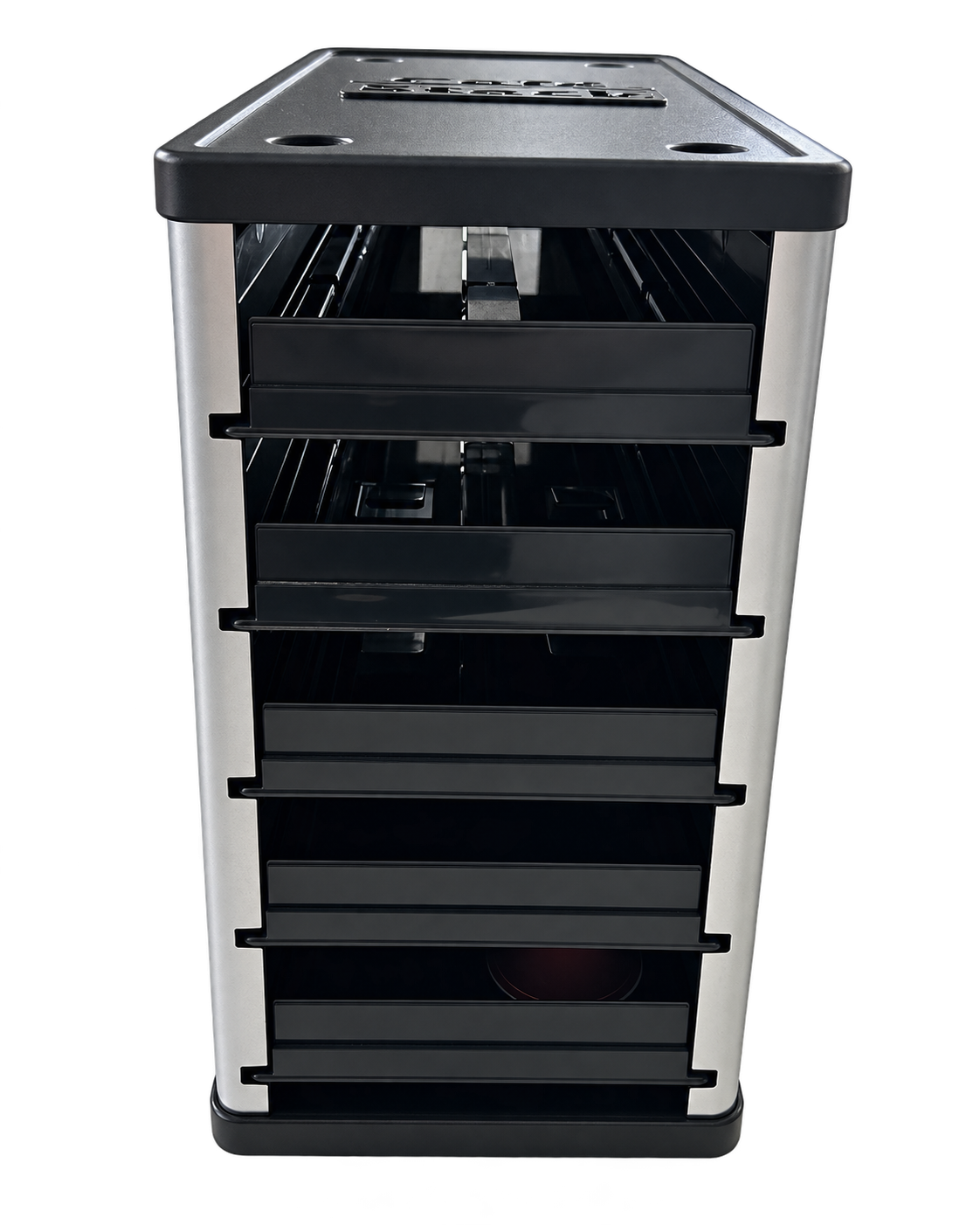 YouCopia CafeStack – Nespresso Kapselständer für 60 Kapseln (silber)