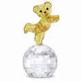 Swarovski Kris Bear Ready to Disco | Gelbe Kristallfigur